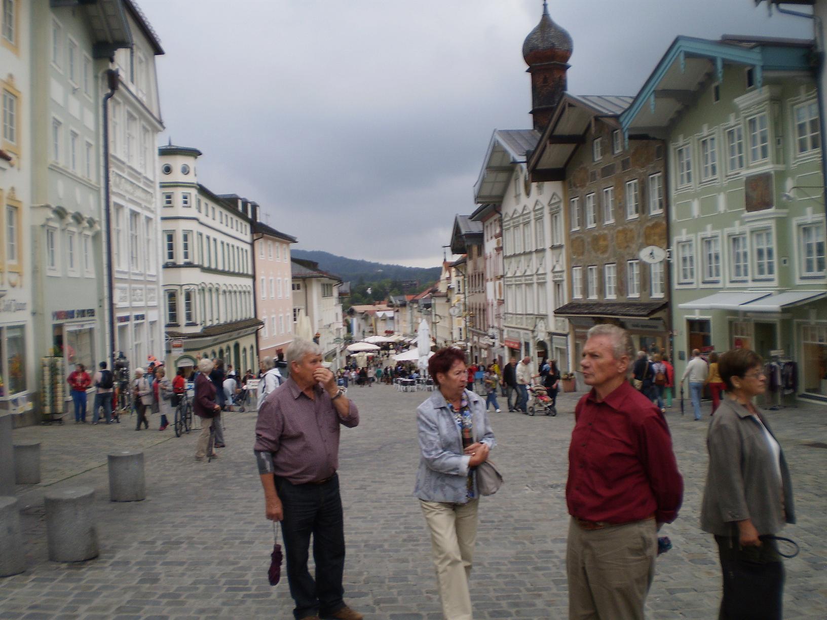 Die prachtvolle Marktstraße in Bad Tölz
