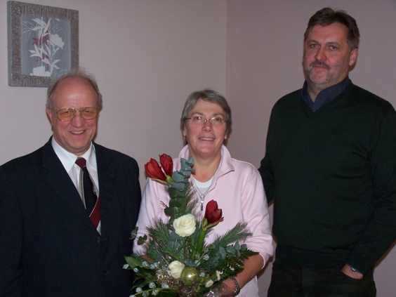 Die wieder gewhlte Vorsitzende Elfi Jochum