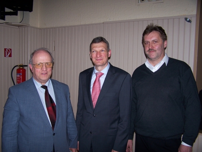 Walter Dietz, Stephan Toscani und Hans-Gerhard Jene